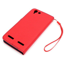 Etui Fancy Diary na telefon Lenovo Vibe K5 / Vibe K5+ / Lemon 3 czerwone