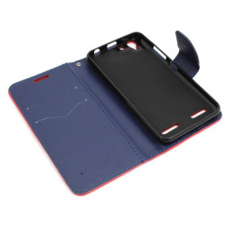 Etui Fancy Diary na telefon Lenovo Vibe K5 / Vibe K5+ / Lemon 3 czerwone