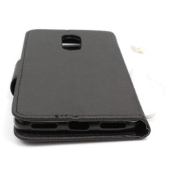 Etui Fancy Diary na telefon Lenovo K6 Note K53a48 czarne