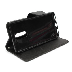 Etui Fancy Diary na telefon Lenovo K6 Note K53a48 czarne