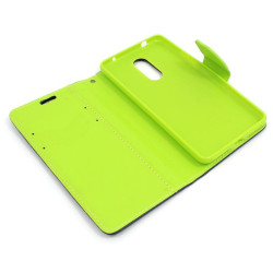 Etui Fancy Diary na telefon Lenovo K6 Note K53a48 granatowy