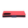 Etui Fancy Diary na telefon motorola edge 30 pro 5G / edge x30 / moto x30 5G czerwone
