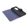 Etui Fancy Diary na telefon motorola edge 30 pro 5G / edge x30 / moto x30 5G czerwone