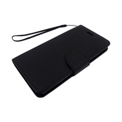 Etui Fancy Diary na telefon Lenovo A1000 Vibe A czarny