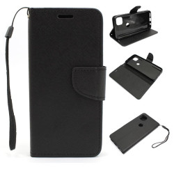 Etui Fancy Diary na telefon motorola moto g 5G XT2113 czarne