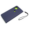 Etui Fancy Diary na telefon motorola moto g 5G XT2113 granatowe