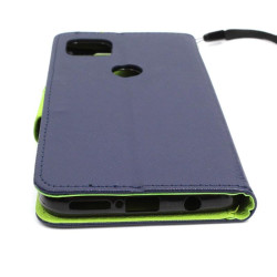 Etui Fancy Diary na telefon motorola moto g 5G XT2113 granatowe