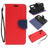 Etui Fancy Diary na telefon motorola moto e6s / e6i 2020 czerwone