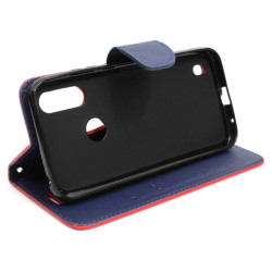Etui Fancy Diary na telefon motorola moto e6s / e6i 2020 czerwone