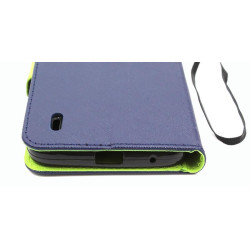 Etui Fancy Diary na telefon motorola moto e7 / e7i power granatowe