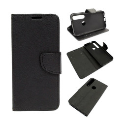 Etui Fancy Diary na telefon motorola moto g8 plus g8+ XT2019 czarne