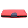 Etui Fancy Diary na telefon motorola one zoom XT2010 czerwone