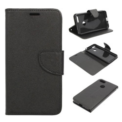 Etui Fancy Diary na telefon motorola moto e6 play XT2029 czarne