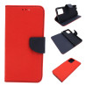 Etui Fancy Diary na telefon motorola moto g14 4G XT2341 czerwone