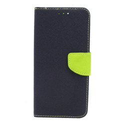 Etui Fancy Diary na telefon motorola moto g14 4G XT2341 granatowe