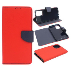 Etui Fancy Diary na telefon motorola moto g35 5G XT2433 czerwone