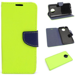 Etui Fancy Diary na telefon Motorola MOTO G5S Plus XT1805 limonka