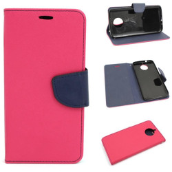 Etui Fancy Diary na telefon Motorola MOTO G5S Plus XT1805 różowy