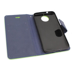 Etui Fancy Diary na telefon motorola moto g5s XT1794 limonkowe