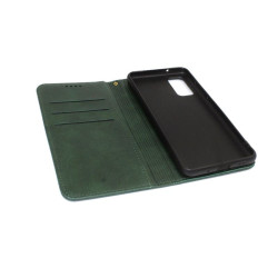 Etui Smart Retro na telefon Samsung Galaxy S20 G980 / S11e zielone
