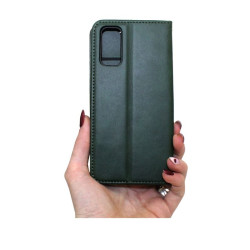 Etui Smart Retro na telefon Samsung Galaxy S20 G980 / S11e zielone