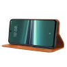 Etui Smart Retro na telefon HTC U23 Pro 5G 99HATM006-00 99HATM007-00 brązowe