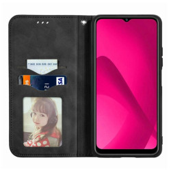 Etui Smart Retro na telefon Honor 400 Lite 5G ABR-NX1 czarne