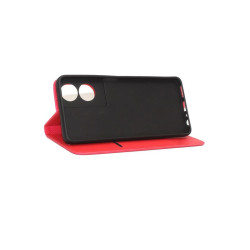Etui Smart Magnet na telefon TCL 50SE T611 czerwone