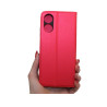 Etui Smart Magnet na telefon TCL 50SE T611 czerwone