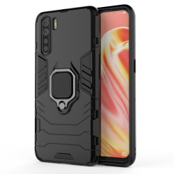 ETUI PANCERNE RING ARMOR na telefon OPPO A91 / Reno 3 czarne