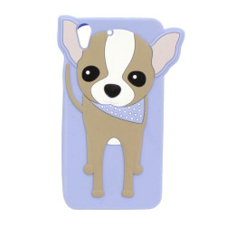 Etui Nakładka 3D DOGGY do telefonu Huawei Y6 II / Honor 5A niebieskie