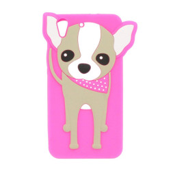 Etui Nakładka 3D DOGGY do telefonu Huawei Y6 II / Honor 5A różowe