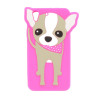 Etui Nakładka 3D DOGGY na telefon Huawei Y6 II CAM-L03 / Honor 5A CAM-AL00 różowe