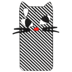 Nakładka 3D Huawei Y6II CAM-L03 KITTEN czarna