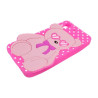 Etui Nakładka 3D Love Bear na telefon Huawei Y6 II CAM-L03 / Honor 5A CAM-AL00 różowe