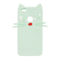 Nakładka 3D Huawei P10 Lite WAS-LX1 KITTEN miętowy