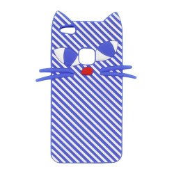 Nakładka 3D Huawei P10 Lite WAS-LX1 KITTEN niebies