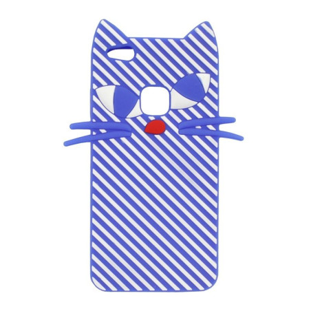 Etui Nakładka 3D na telefon Huawei P10 Lite WAS-LX1 KITTEN niebies