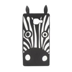 Etui Nakładka 3D na telefon Samsung A5 2016 A510 Zebra czarna