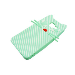 Nakładka 3D Sam A3 2016 A310F KITTEN miętowa