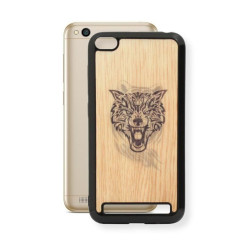 Etui silikonowe 3D na telefon Xiaomi Redmi 5A / GO wilk / tygrys