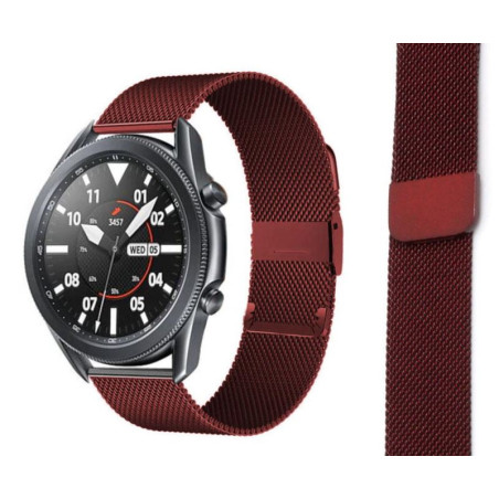 Pasek Bransoleta Opaska do smartwatch Huawei Watch GT 2 42 mm bordowy