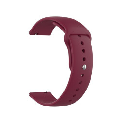 Pasek Silikonowy / Opaska do smartwatch Huawei Watch 3 / 3 Pro / GT Sport / GT 2 / GT 2e bordowy 2