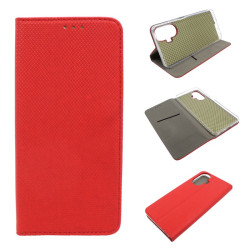 Etui Smart Magnet na telefon Realme C55 RMX3710 czerwone