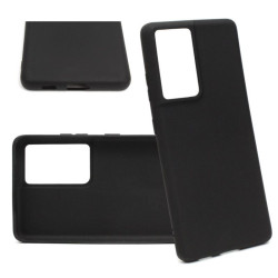 Etui Jelly Case do telefonu Samsung Galaxy S21 Ultra 5G czarne MATT