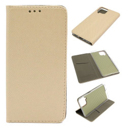 Etui Smart Magnet na telefon Samsung Galaxy M53 5G M536 złote