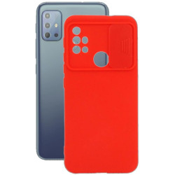 Etui SILICONE LENS na telefon motorola moto g10 / g20 / g30 / g10 power czerwone