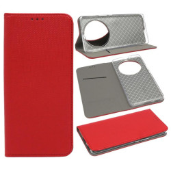 Etui Smart Magnet na telefon Honor Magic 5 Lite 5G / X40 5G / X9A czerwone