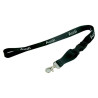 Smycz na szyję Audi do telefonu uniwersalna 20mm x 52cm czarna z napisem