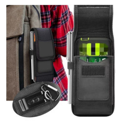 Etui taktyczne na telefon do paska męskie saszetka pokrowiec czarne